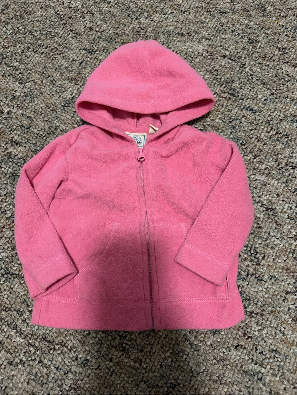 The Children's Place Pink Hooded Fleece Jacket